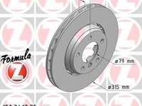 Disc frana BMW 3 Cabriolet E36 ZIMMERMANN 150341775