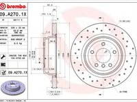 Disc frana BMW 3 Cabriolet E93 BREMBO 09A2701X