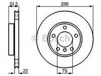 Disc frana BMW 3 Compact (E36), BMW 3 limuzina (E36), BMW 3 cupe (E36) - BOSCH 0 986 478 513