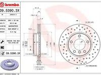 Disc frana BMW 3 cupe E46 BREMBO 09.5390.3X