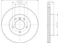 Disc frana BMW 3 (E46) - Cod intern: W20057402 - LIVRARE DIN STOC in 24 ore!!!