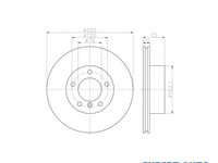 Disc frana BMW 3 (E90) 2005-2011 #2 0986479214