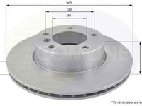 Disc frana BMW 3 E90 COMLINE ADC1728V