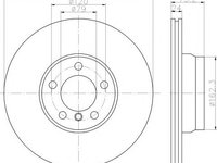 Disc frana BMW 3 (F30, F35, F80), BMW 3 Touring (F31), BMW (BRILLIANCE) 3 SERIES (F30, F35) - HELLA PAGID 8DD 355 119-561