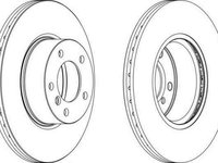 Disc frana BMW 3 F30 F35 F80 FERODO DDF1717