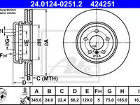 Disc frana BMW 3 Gran Turismo (F34) - OEM - MAXGEAR: 19-4711 - LIVRARE DIN STOC in 24 ore!!!