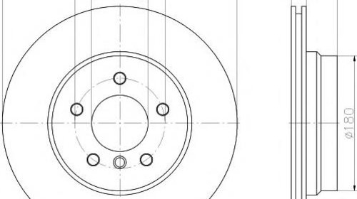 Disc frana BMW 3 limuzina (E36), BMW 3 cupe (