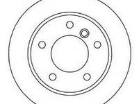 Disc frana BMW 3 limuzina (E36), BMW 3 cupe (E36), BMW 3 Cabriolet (E36) - JURID 562003JC