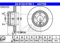 Disc frana BMW 5 (E39) 1995-2003 #2 09692410