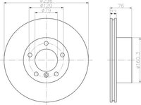 Disc frana BMW 5 (E39) - OEM - QUARO: QD6517 - Cod intern: W02606732 - LIVRARE DIN STOC in 24 ore!!!