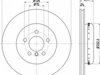 Disc frana BMW 5 F10 F18 TEXTAR 92253925