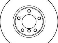 Disc frana BMW 5 limuzina (E39), BMW 5 Touring (E39), ALPINA B10 (E39) - JURID 562384J