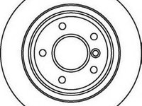 Disc frana BMW 5 limuzina (E39) - JURID 562062J