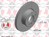 Disc frana BMW Seria 1 (F20) (2010 - 2016) ZIMMERMANN 150.2900.20 piesa NOUA