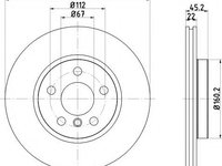 Disc frana BMW Seria 2 Gran Tourer (F46) (2015 - 2016) TEXTAR 92273103 piesa NOUA