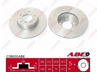 Disc frana BMW Seria 3 Cabriolet (E93) (2006 - 2013) ABE C3B035ABE piesa NOUA