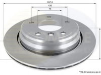 Disc frana BMW Seria 5 (E39) (1995 - 2003) COMLINE ADC1733V piesa NOUA