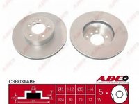 Disc frana BMW Seria 6 (E63) (2004 - 2010) ABE C3B031ABE