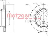 Disc frana BMW X1 E84 METZGER 6110133