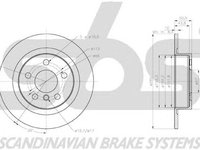 Disc frana BMW X1 F48 SBS 18152015119