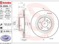 Disc frana BMW X4 F26 BREMBO 09B56911