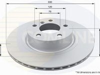 Disc frana BMW X4 F26 COMLINE ADC1780V