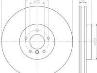 Disc frana BMW X5 (E70), BMW X6 (E71, E72), BMW X5 (F15, F85) - HELLA PAGID 8DD 355 117-751