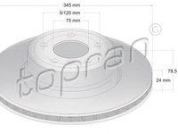 Disc frana BMW X5 (E70), BMW X6 (E71, E72) - TOPRAN 502 105