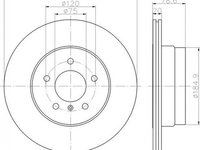 Disc frana BMW X5 E70 TEXTAR 92161103