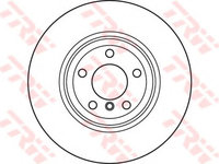 Disc frana BMW X5 (F15, F85) (2013 - 2016) QWP WBD667