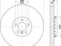 Disc frana BMW X5 (F15, F85) (2013 - 2016) TEXTAR 92266425