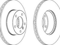 Disc frana BMW Z4 E89 FERODO DDF1536