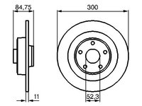 Disc frana BOSCH 0 986 479 083