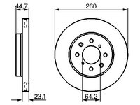 Disc frana BOSCH 0 986 479 226