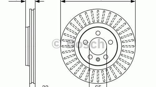 Disc Frana - BOSCH - 0 986 479 R68