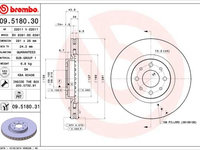 Disc frana BREMBO 09.5180.31