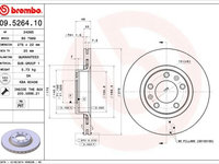 Disc frana BREMBO 09.5264.10