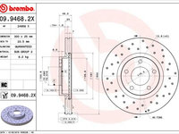 Disc frana BREMBO 09.9468.2X