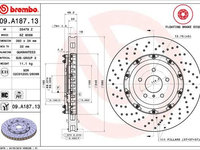 Disc frana BREMBO 09.A187.13