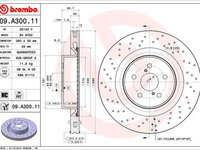 Disc frana BREMBO 09.A300.11