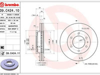 Disc frana BREMBO 09.C424.11