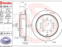 Disc frana BREMBO 09.D618.11