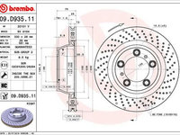 Disc frana BREMBO 09.D935.11