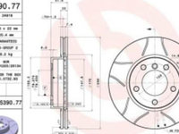 Disc frana Brembo BMW Seria 3 (E36) 91 -