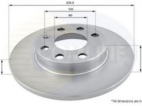 Disc frana CHEVROLET CORSA limuzina COMLINE ADC1101