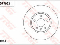 Disc frana CHEVROLET CRUZE hatchback J305 TRW DF6370 PieseDeTop