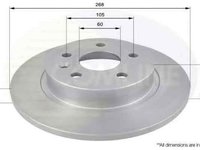 Disc frana CHEVROLET CRUZE J300 COMLINE ADC1152