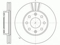 Disc frana CHEVROLET KALOS ROADHOUSE 6655.1