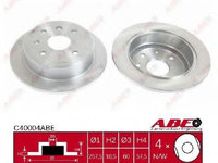 Disc frana CHEVROLET LACETTI (J200) (2003 - 2016) ABE C40004ABE piesa NOUA