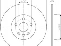 Disc frana CHEVROLET TRAX TEXTAR 92243303